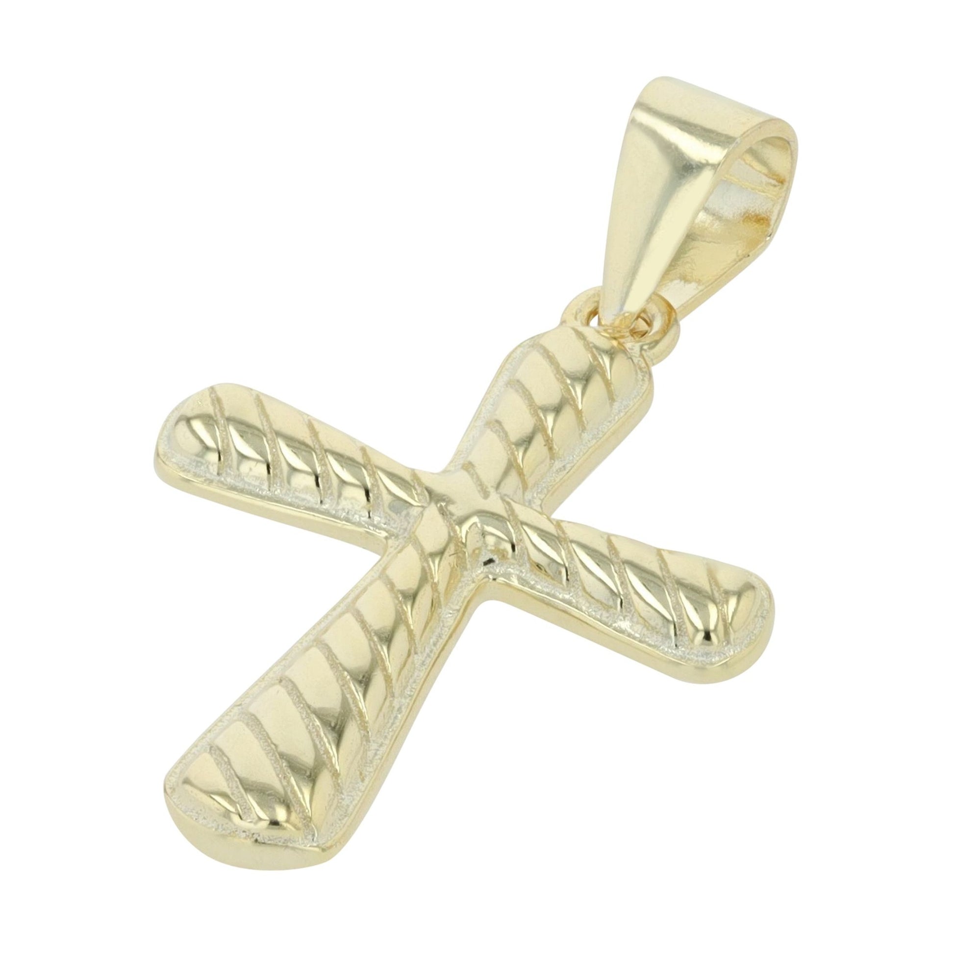Unisex Anhänger – Kreuz Kreuzanhänger aus 925 Silber