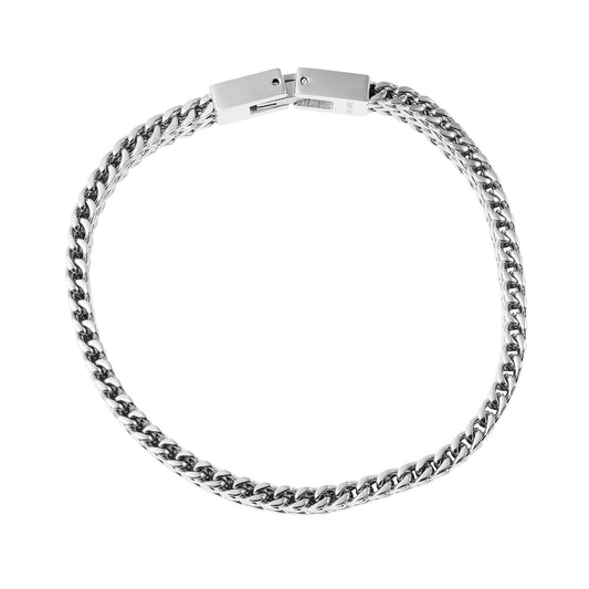 Unisex Armband – Panzerarmband aus Edelstahl 21 cm