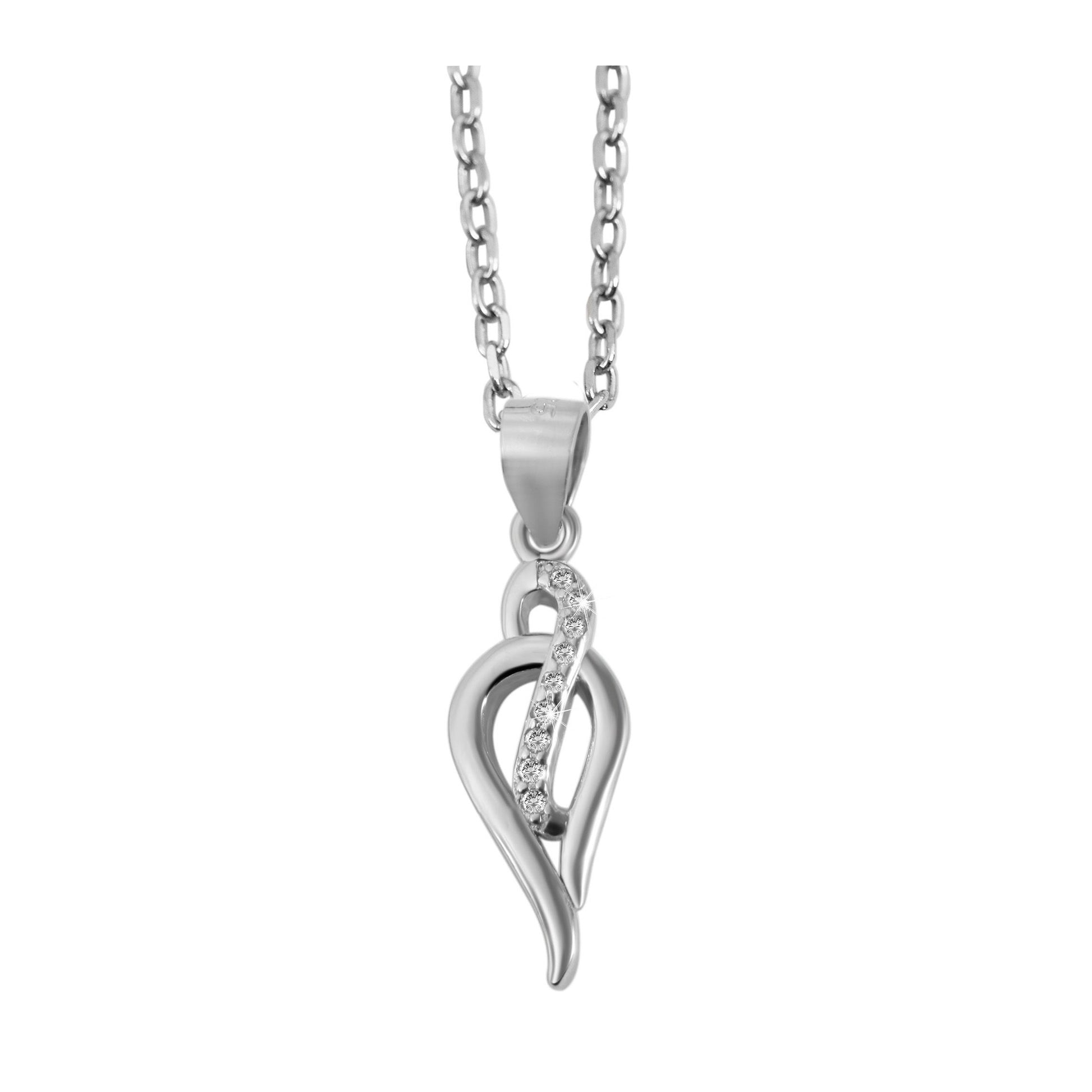 Damen Anhänger – Anhänger aus 925 Silber mit Zirkonia