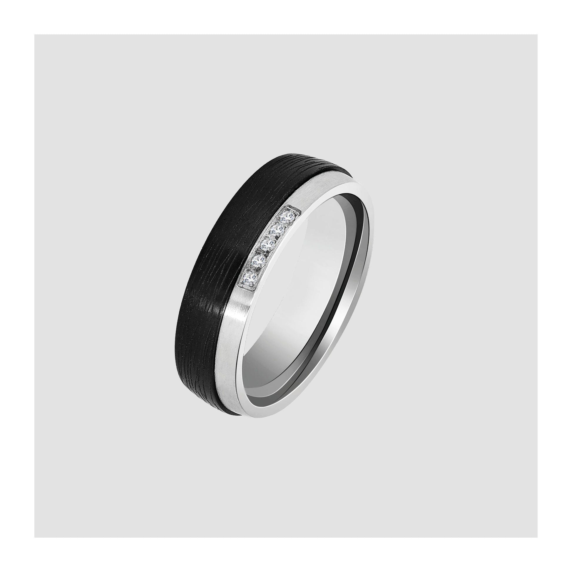 Damen Ring aus Edelstahl
