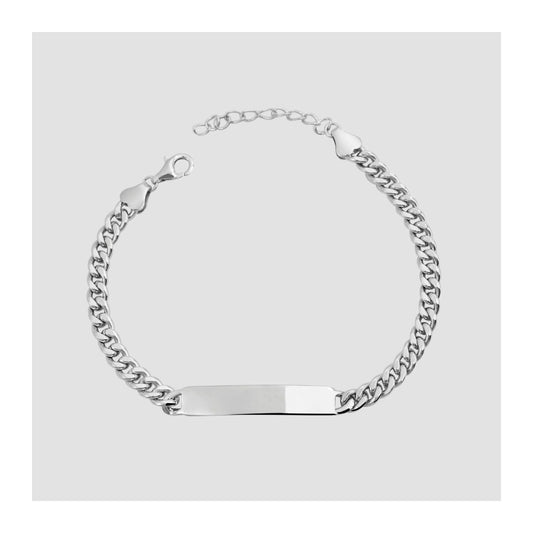 Damen Armband – Panzerarmband aus 925 Silber 17+3 cm