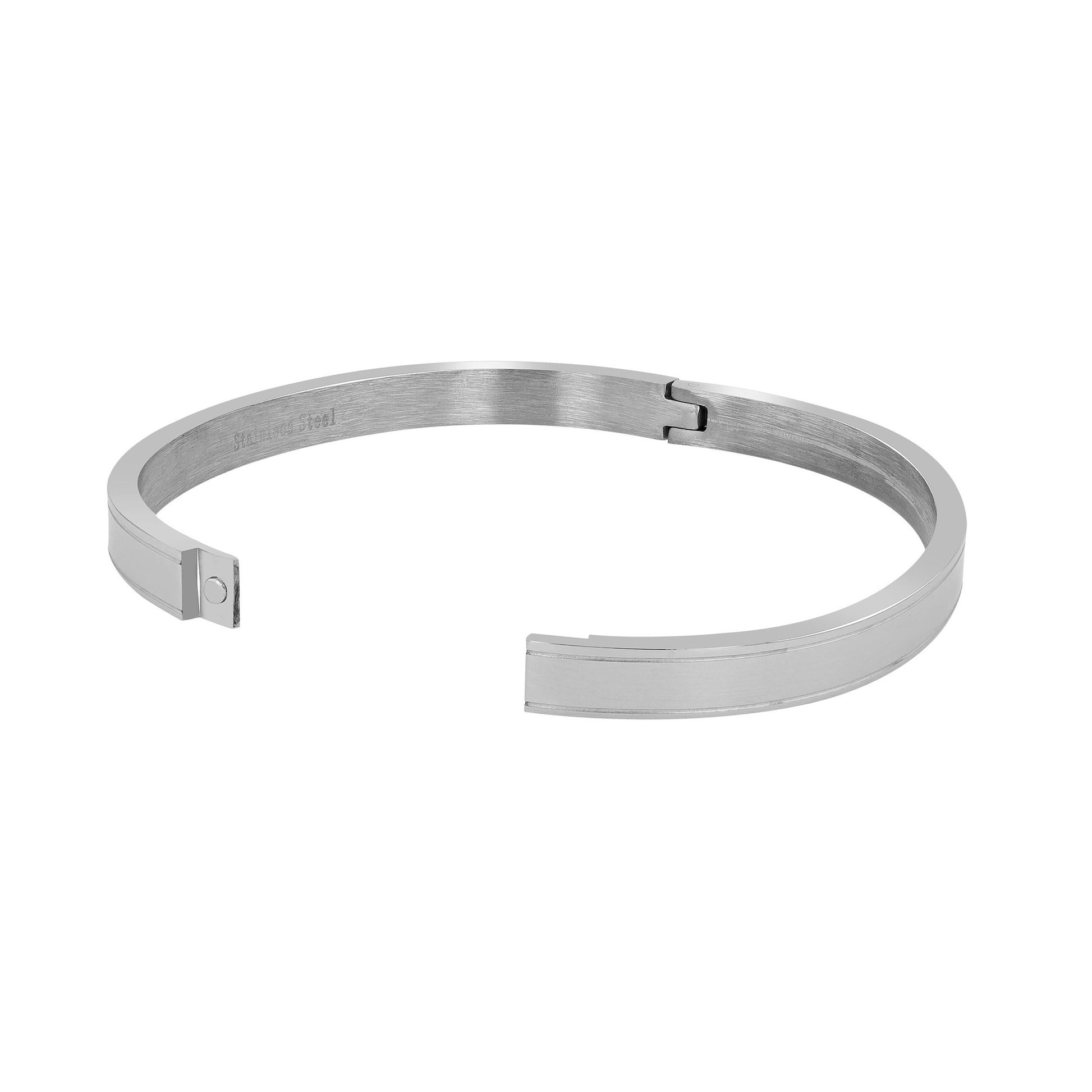 Damen Armband – Armreif aus Edelstahl Ø 6,0 cm cm