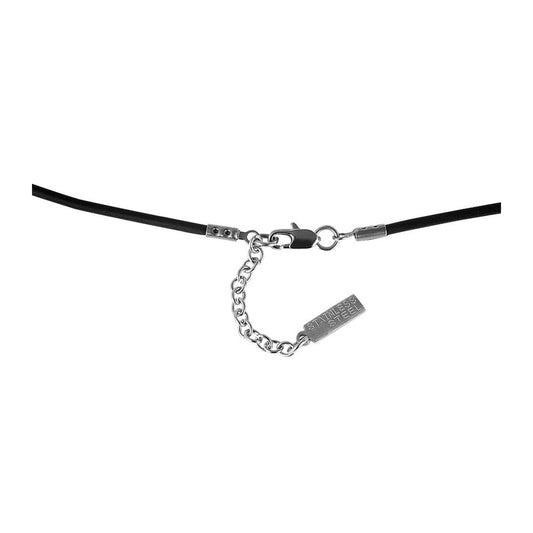 Unisex Halskette aus Kautschuk 50 cm