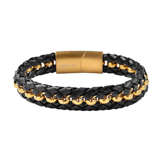 Unisex Armband – Lederarmband aus Leder 23 cm
