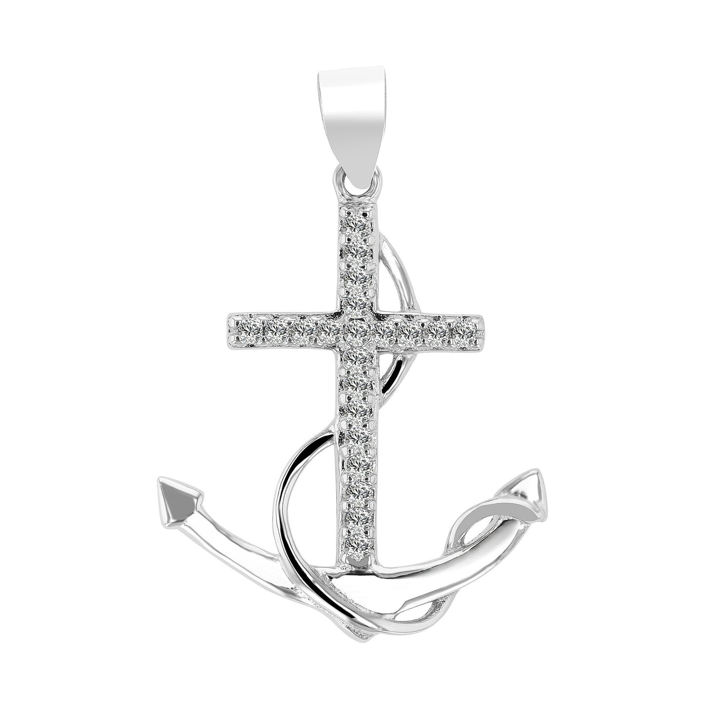 Damen Anhänger – Herzanhänger aus 925 Silber