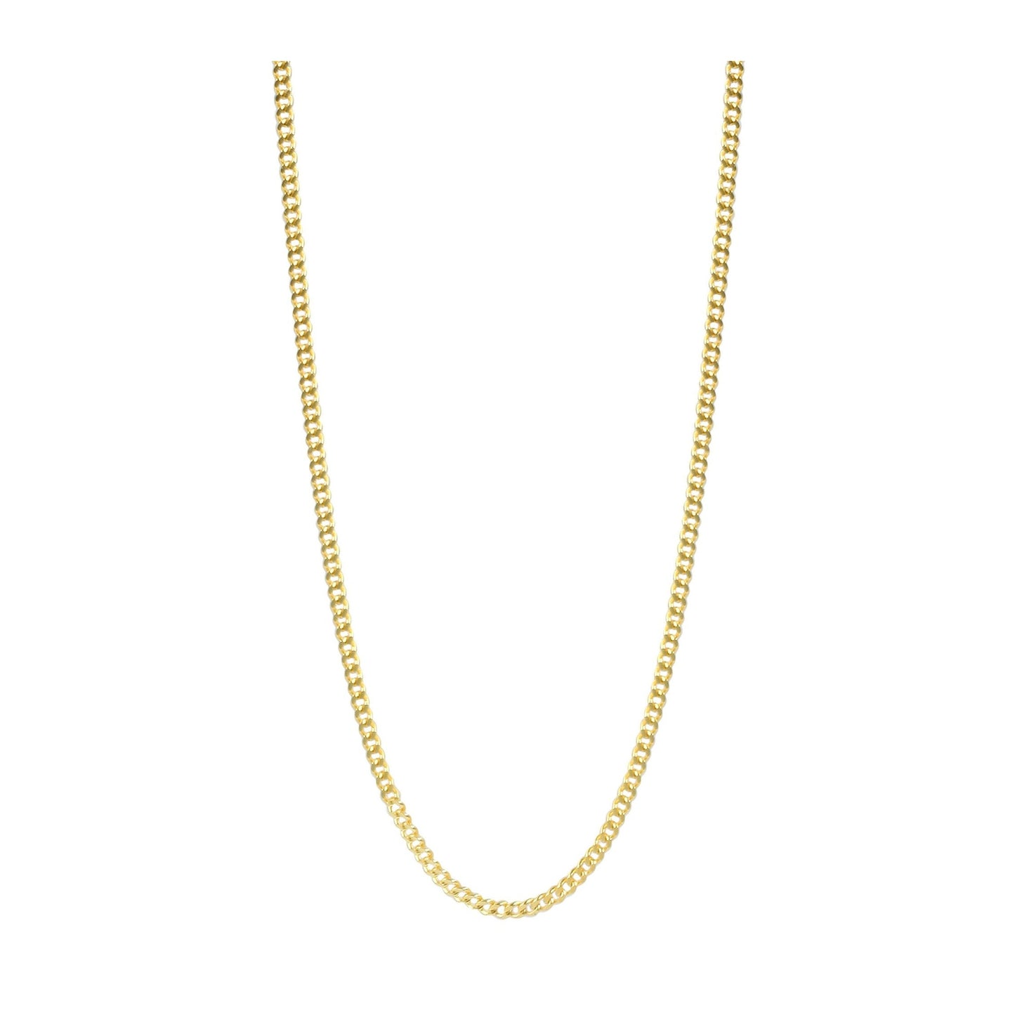 Unisex Halskette – Panzerkette aus 333 Gold 40 cm