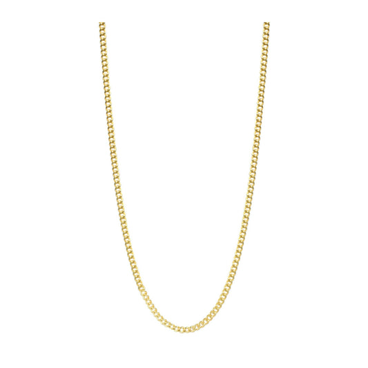 Unisex Halskette – Panzerkette aus 333 Gold 40 cm