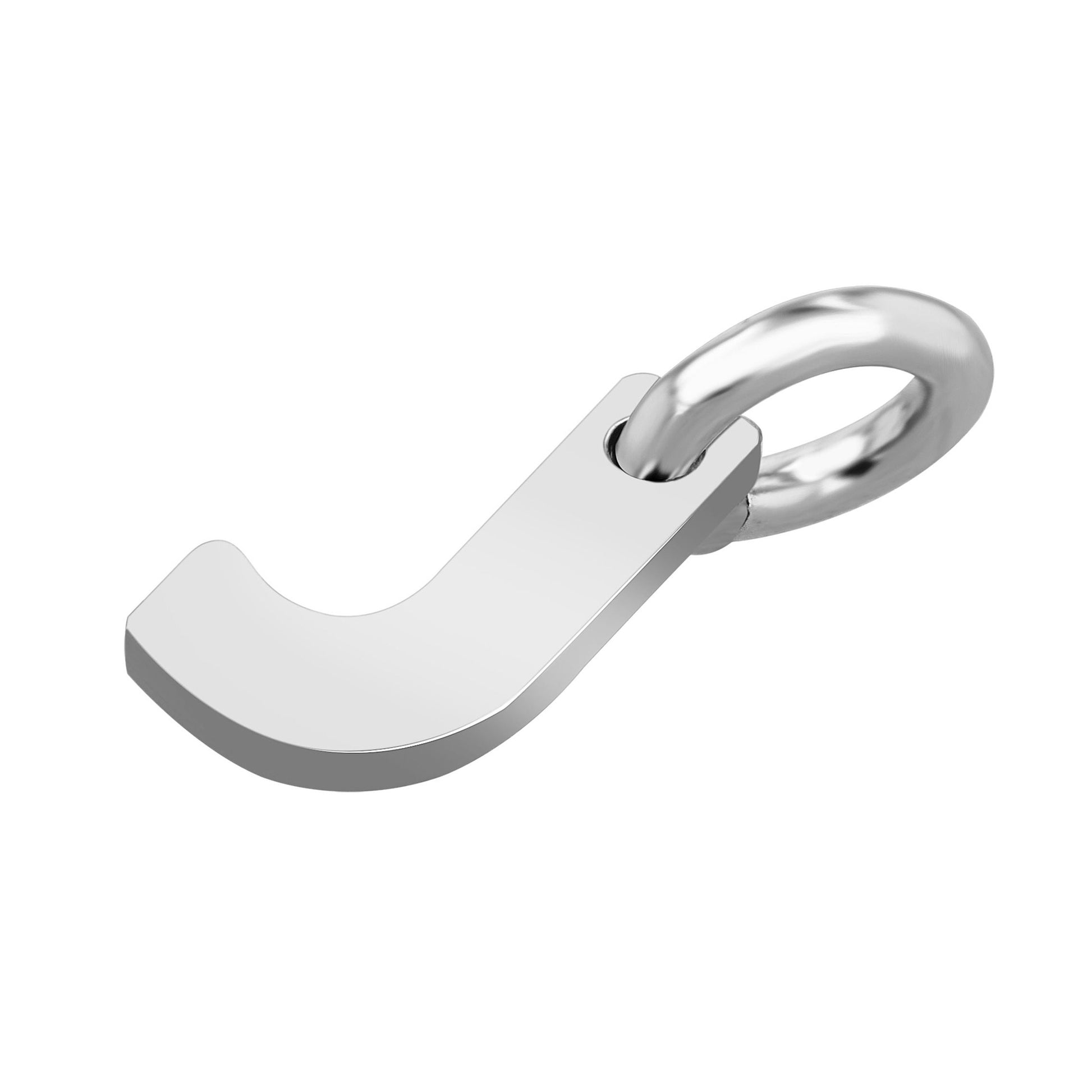 Unisex Anhänger – Buchstabe N Buchstabenanhänger aus 925 Silber