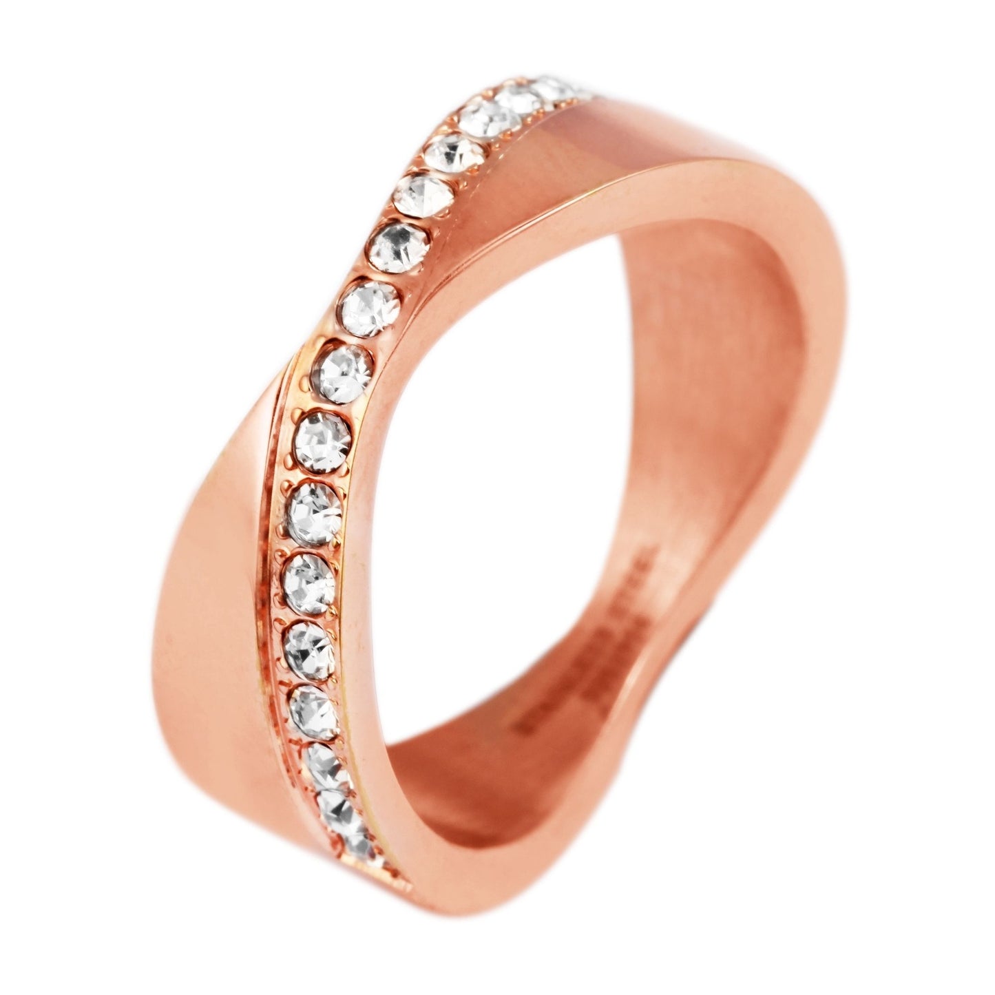 Damen Ring aus Edelstahl