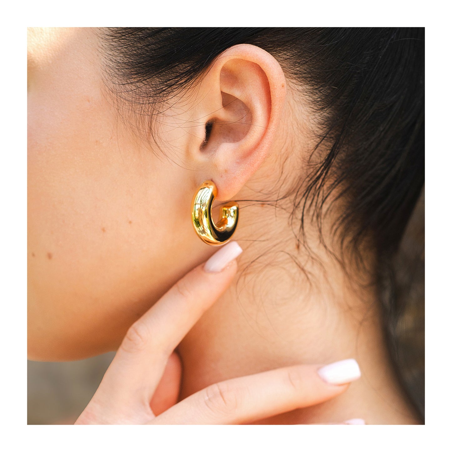 Damen Ohrringe aus Edelstahl