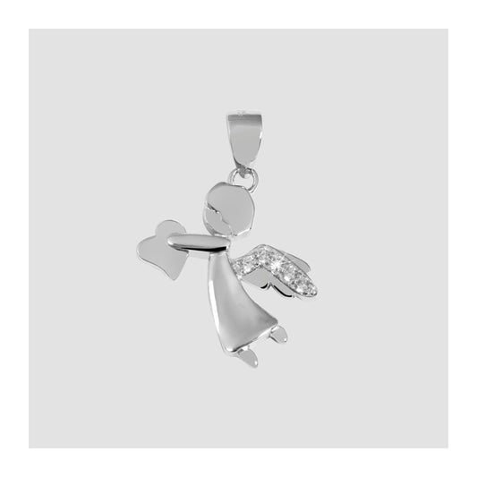 Damen Anhänger – Herzanhänger aus 925 Silber mit Zirkonia