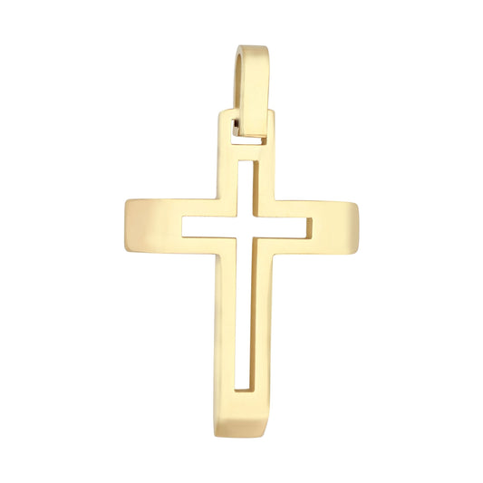Herren Anhänger – Kreuz Kreuzanhänger aus Edelstahl