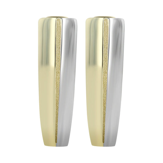 Damen Ohrringe – Klappcreole aus 333 Gold