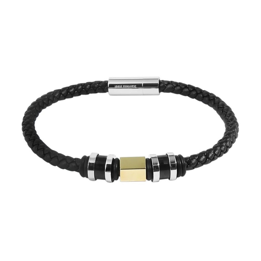Unisex Armband – Lederarmband aus Leder 21,5 cm
