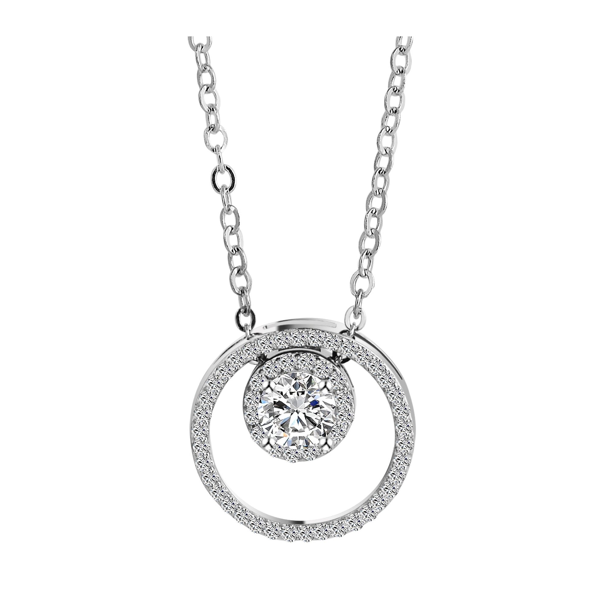 Damen Halskette mit Anhänger – aus 925 Silber
