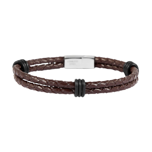 Unisex Armband – Lederarmband aus Leder 21 cm