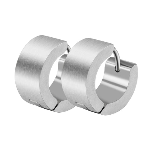 Unisex Ohrringe – Klappcreole aus Edelstahl