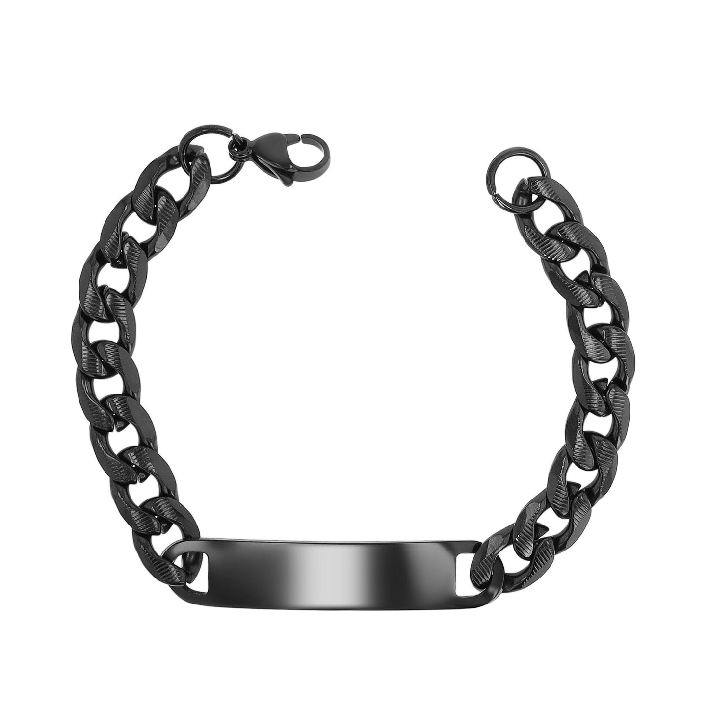 Herren Armband – Panzerarmband aus Edelstahl 21 cm