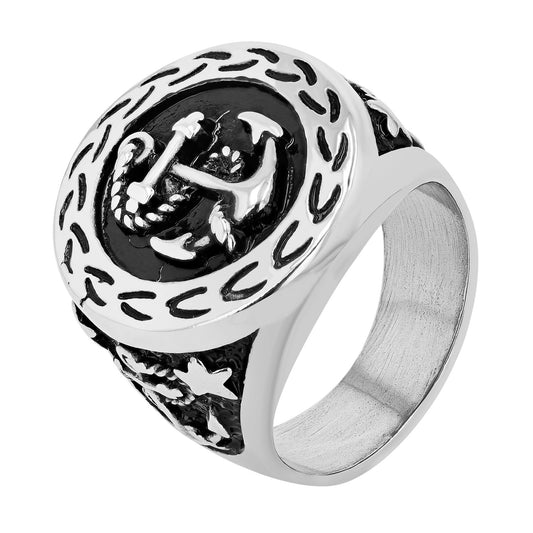 Herren Ring aus Edelstahl