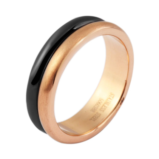 Damen Ring aus Edelstahl