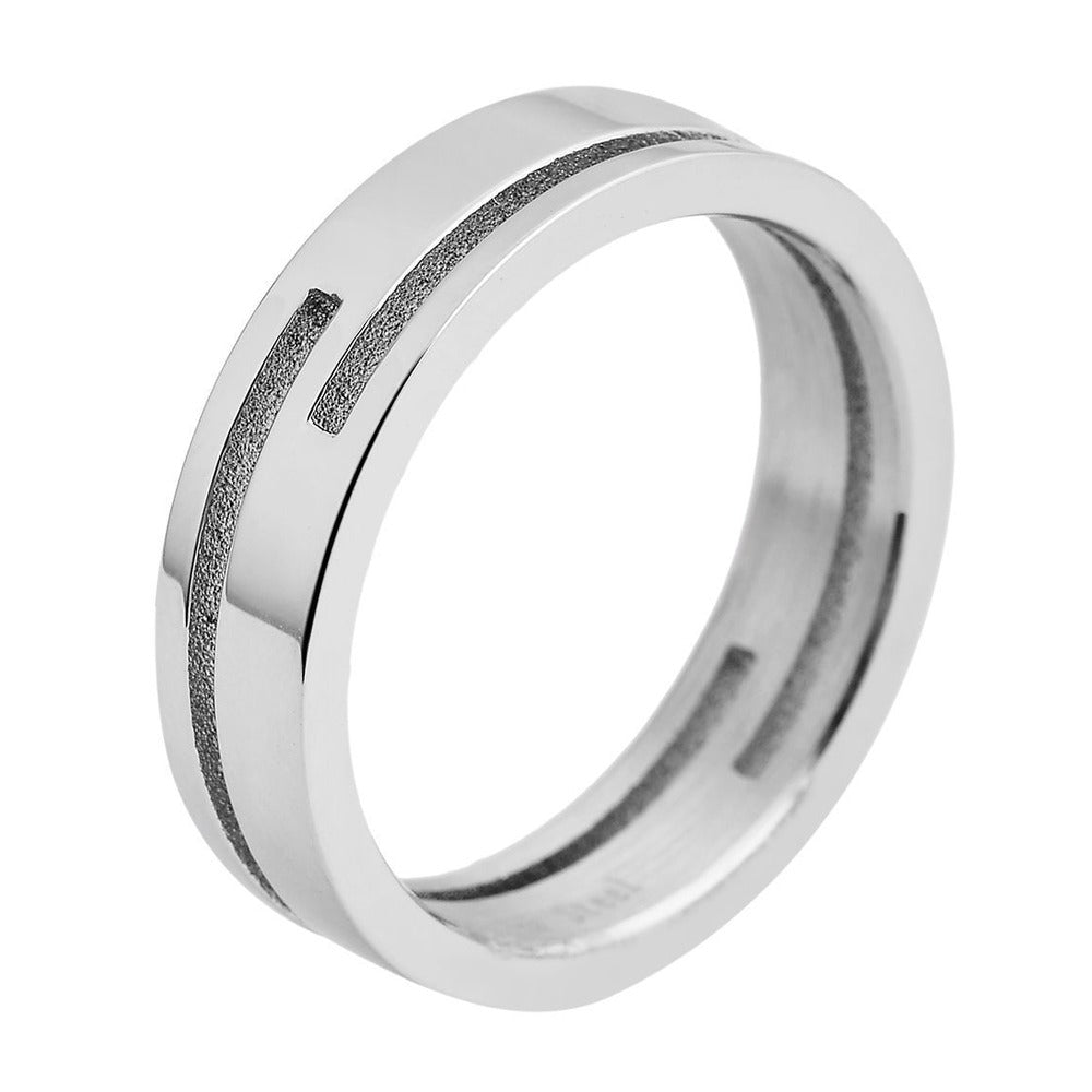 Herren Ring aus Edelstahl