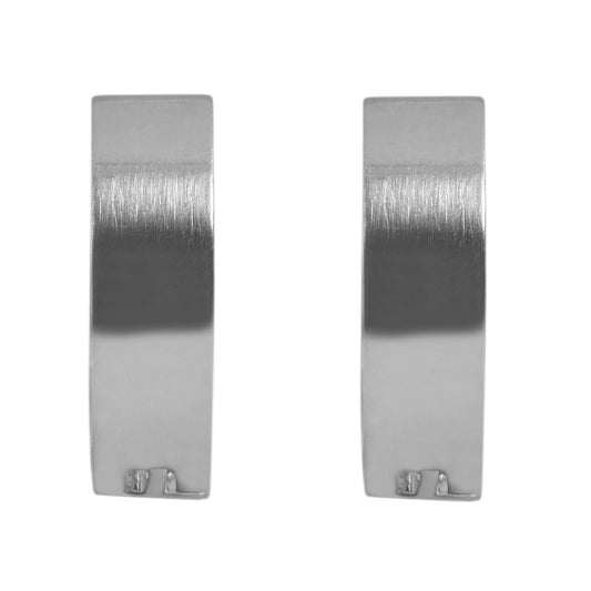 Unisex Ohrringe – Creole aus Edelstahl