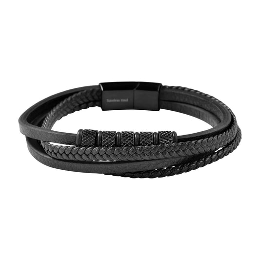 Unisex Armband – Lederarmband aus Leder 21 cm