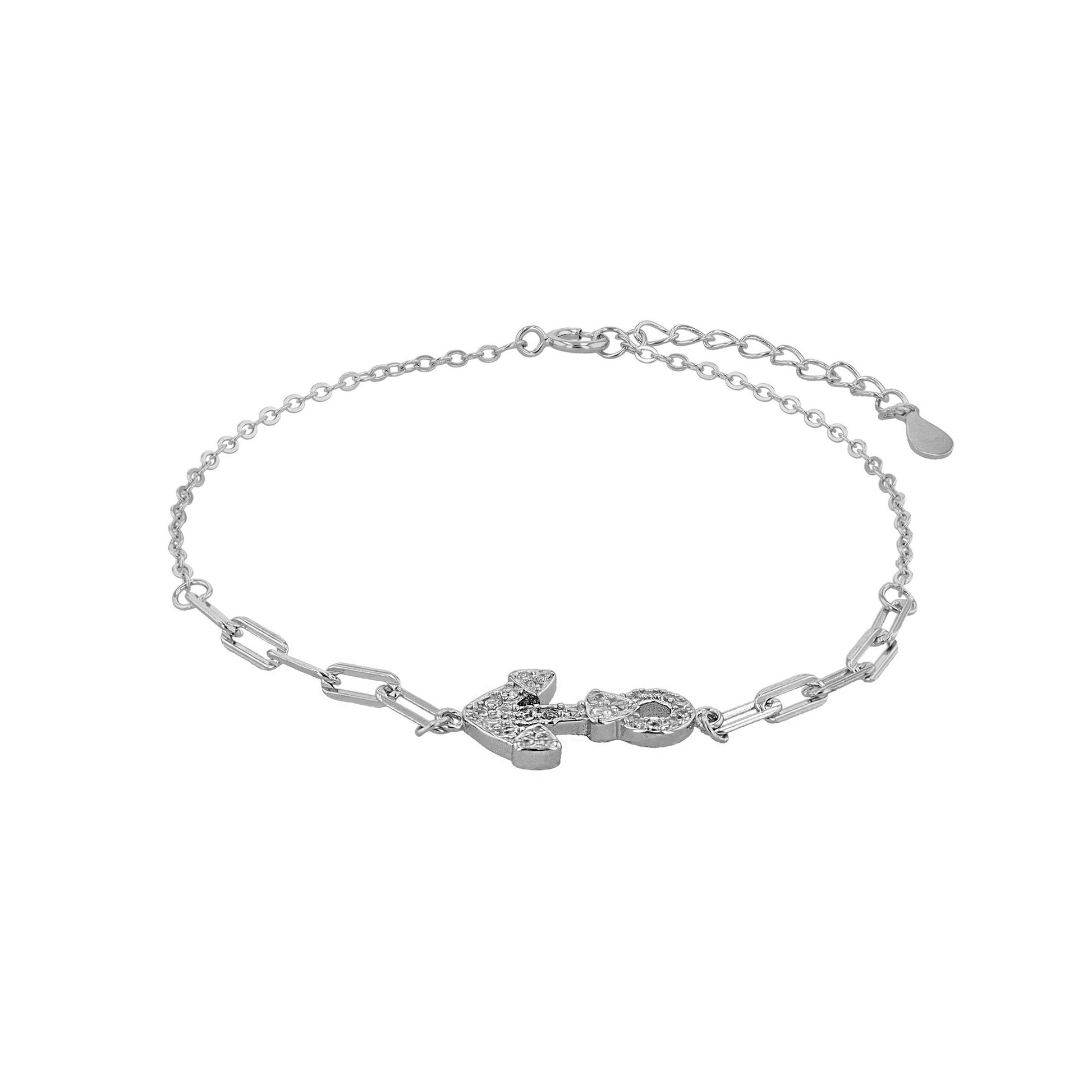 Damen Armband aus 925 Silber 17+3 cm