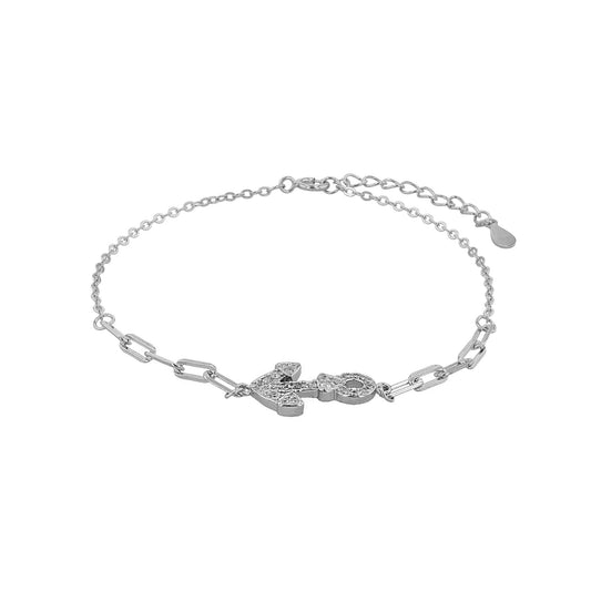 Damen Armband aus 925 Silber 17+3 cm