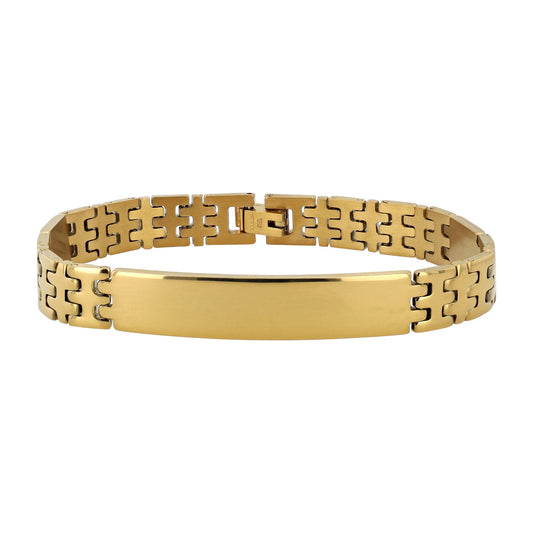 Unisex Armband – Gliederarmband aus Edelstahl 20 cm