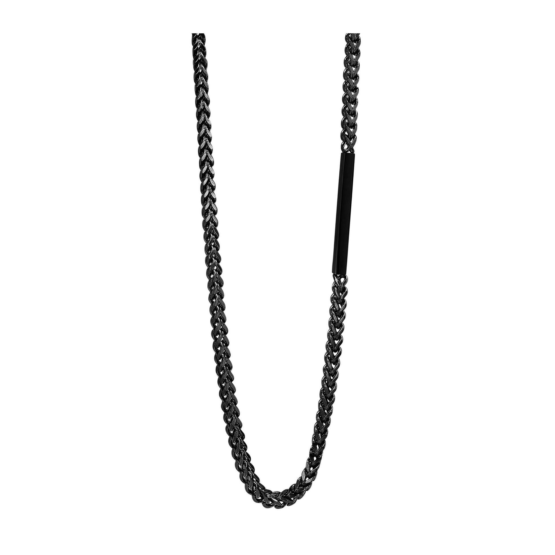 Herren Halskette aus Edelstahl 61 cm