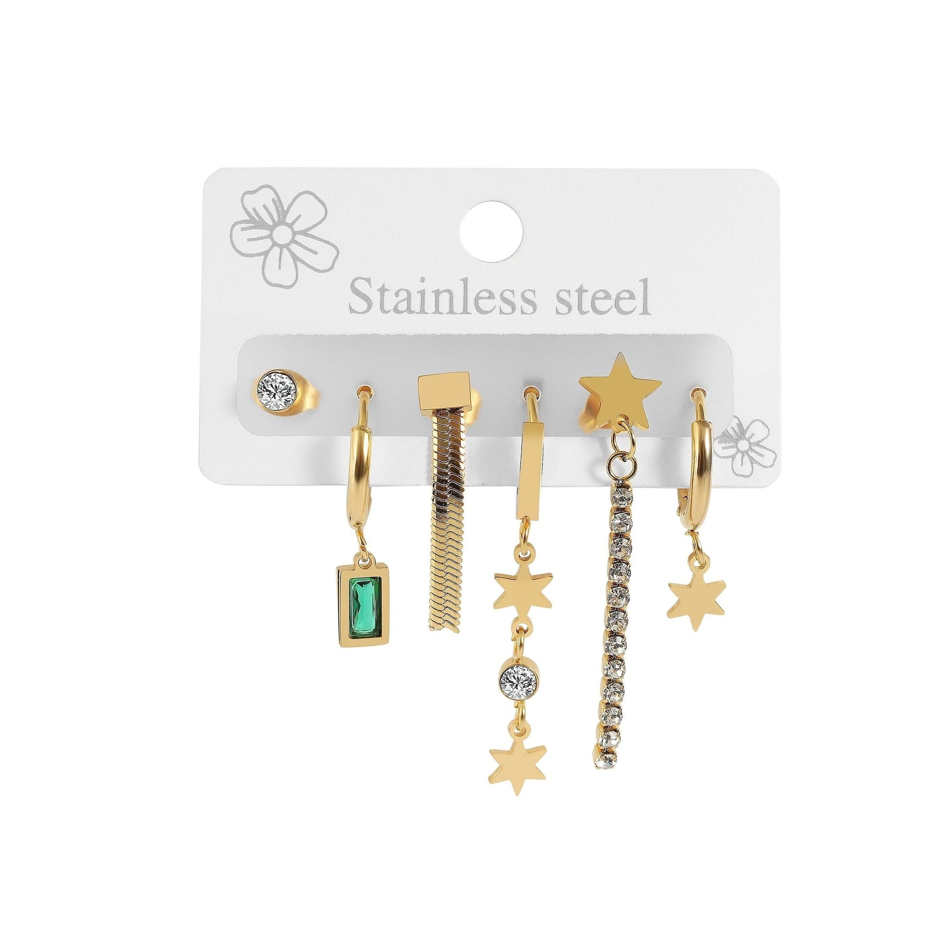 Damen Ohrringe – Ohrstecker aus Edelstahl