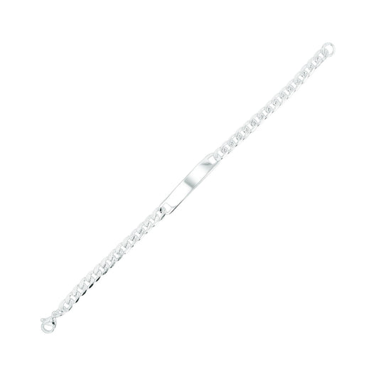 Damen Armband – Panzerarmband aus Edelstahl 18 cm
