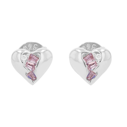 Damen Ohrringe – Ohrstecker aus 925 Silber mit Zirkonia