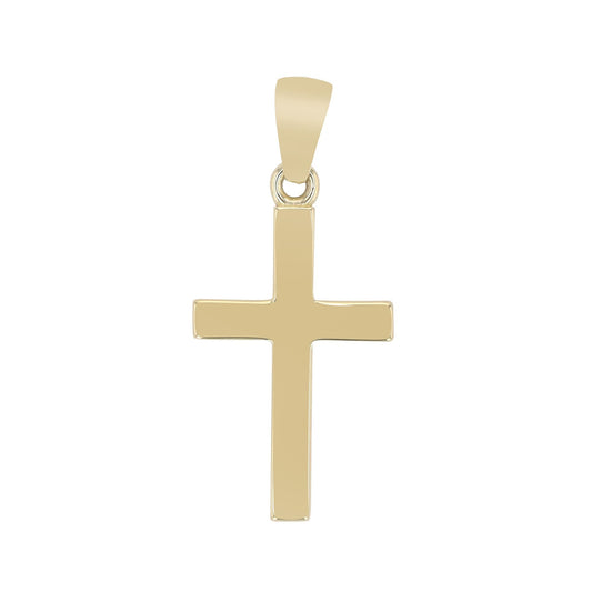 Unisex Anhänger – Kreuz Kreuzanhänger aus 333 Gold