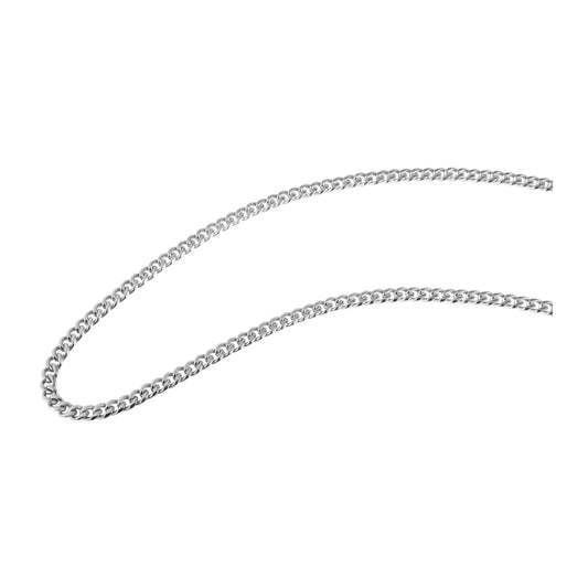 Unisex Halskette – Panzerkette aus Edelstahl 70 cm