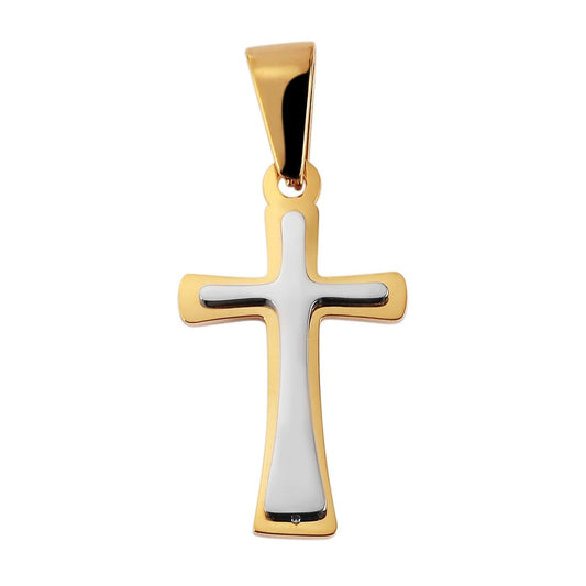 Damen Anhänger – Kreuz Kreuzanhänger aus Edelstahl