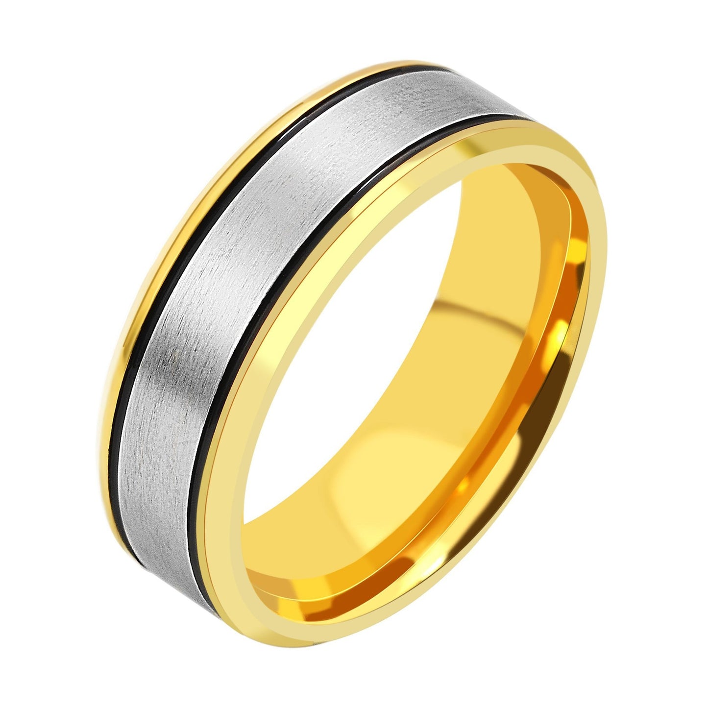 Herren Ring aus Edelstahl