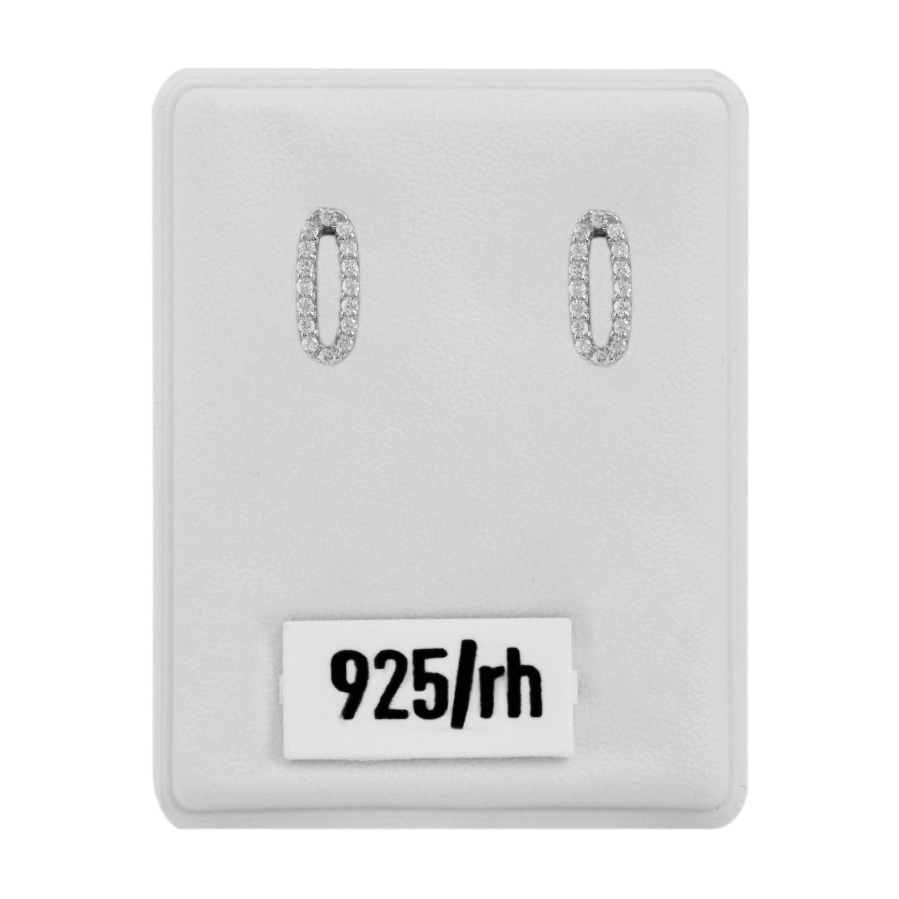 Damen Ohrringe – Ohrstecker aus 925 Silber mit Zirkonia