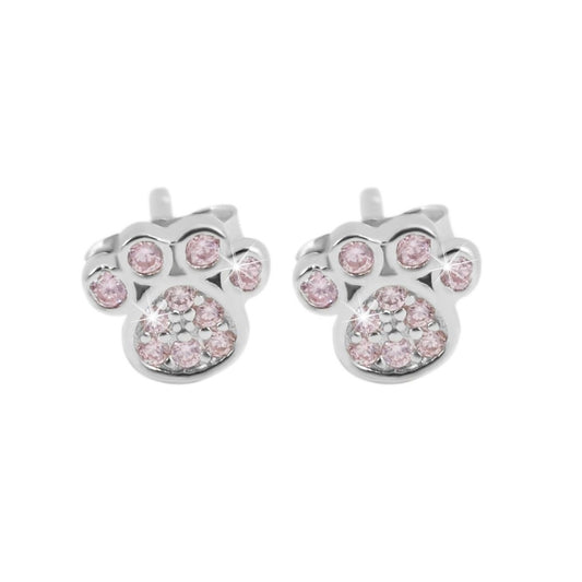 Mädchen Ohrringe – Ohrstecker aus 925 Silber mit Zirkonia