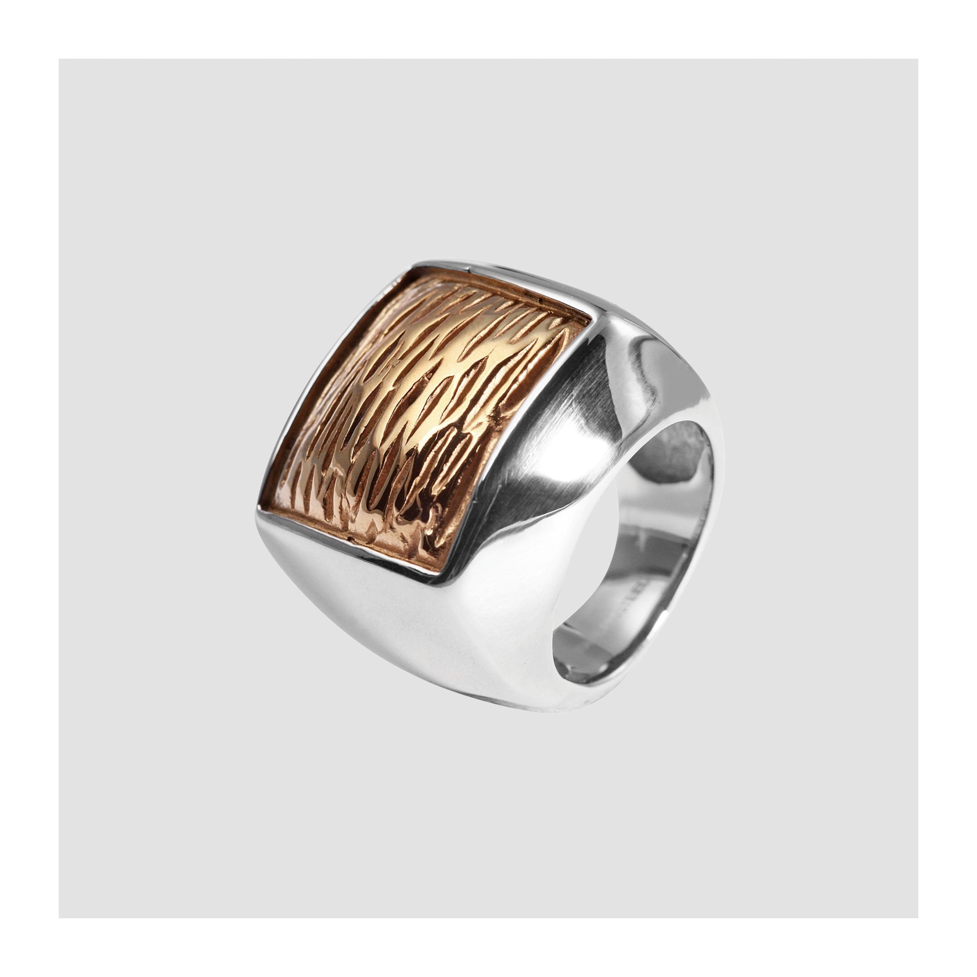 Damen Ring aus Edelstahl