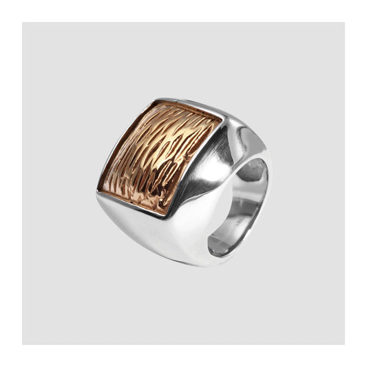 Damen Ring aus Edelstahl