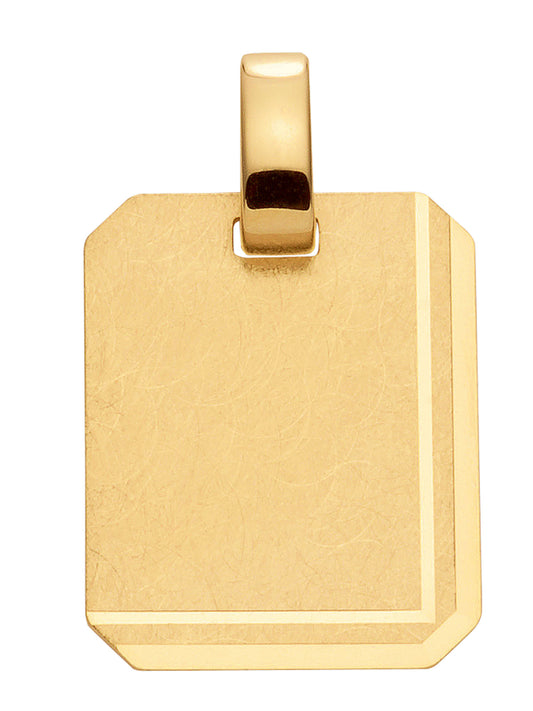 Adelia´s 333 Gold Gravurplatte Anhänger