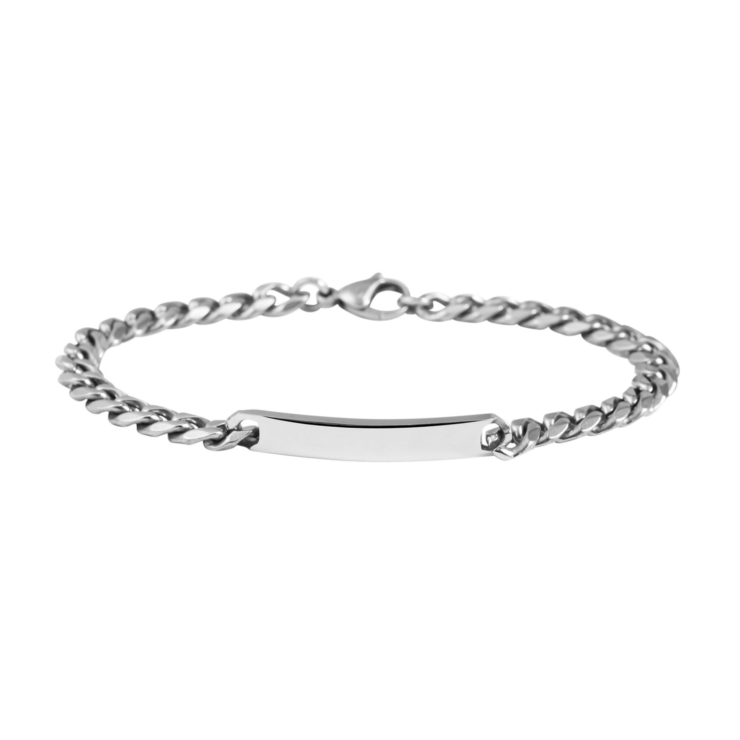 Unisex Armband – Panzerarmband aus Edelstahl 19 cm