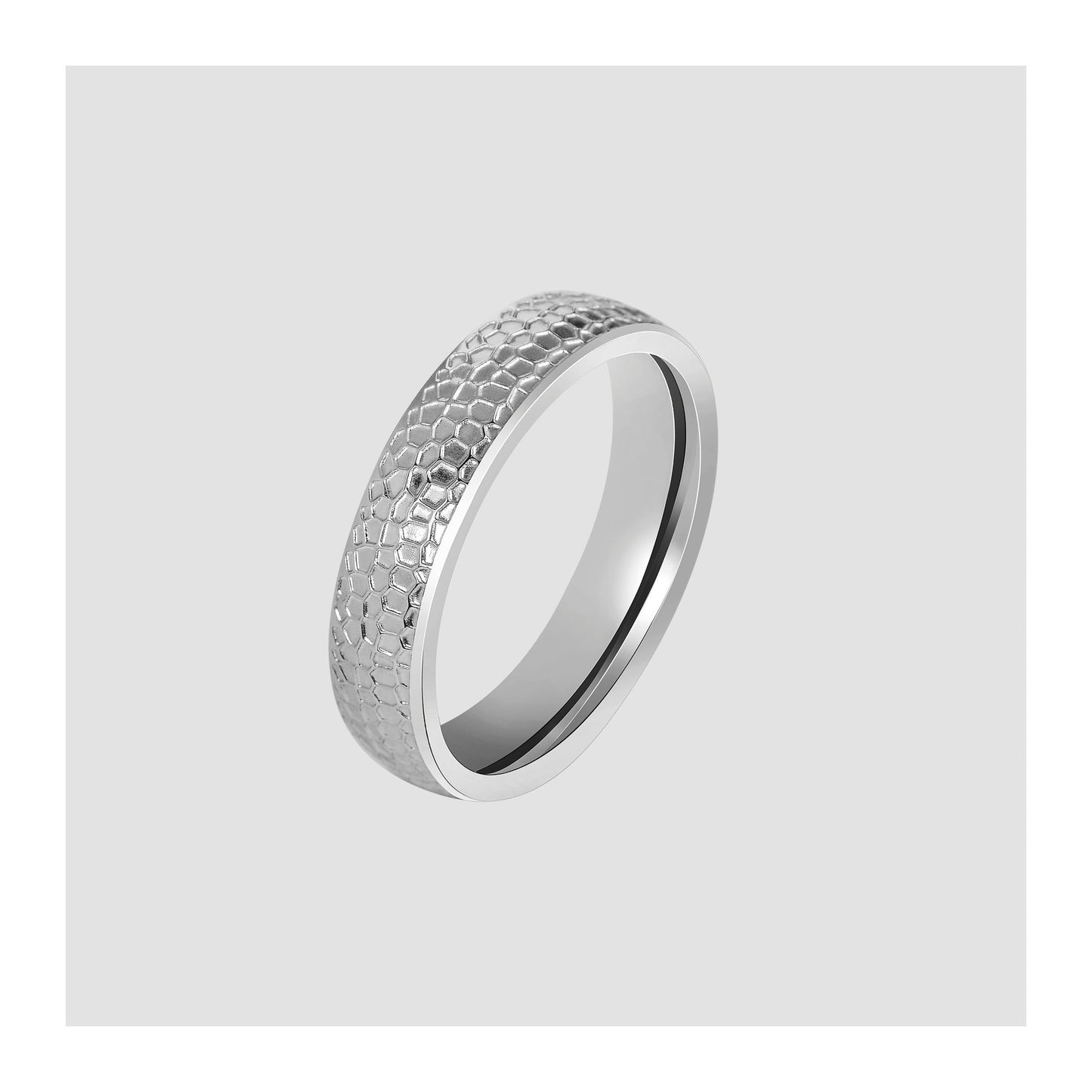 Herren Ring aus Edelstahl