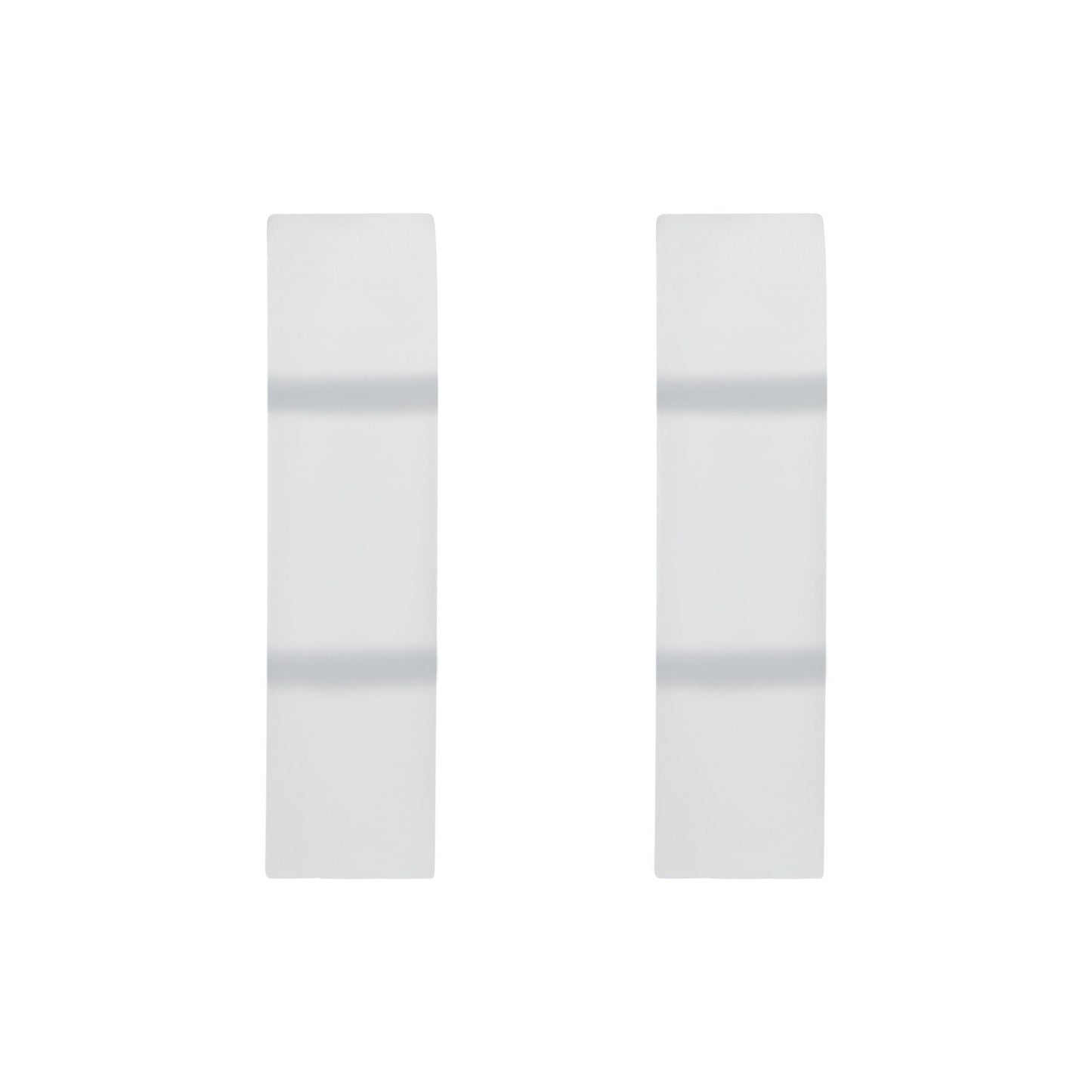 Unisex Ohrringe – Klappcreole aus Edelstahl