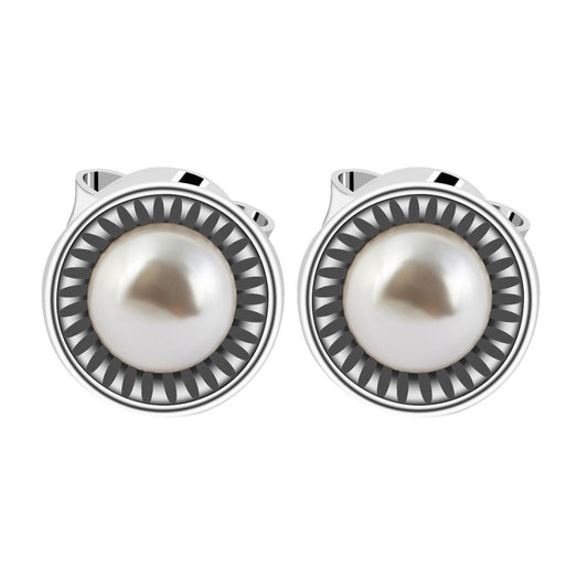 Damen Ohrringe – Ohrstecker aus 925 Silber mit Perle