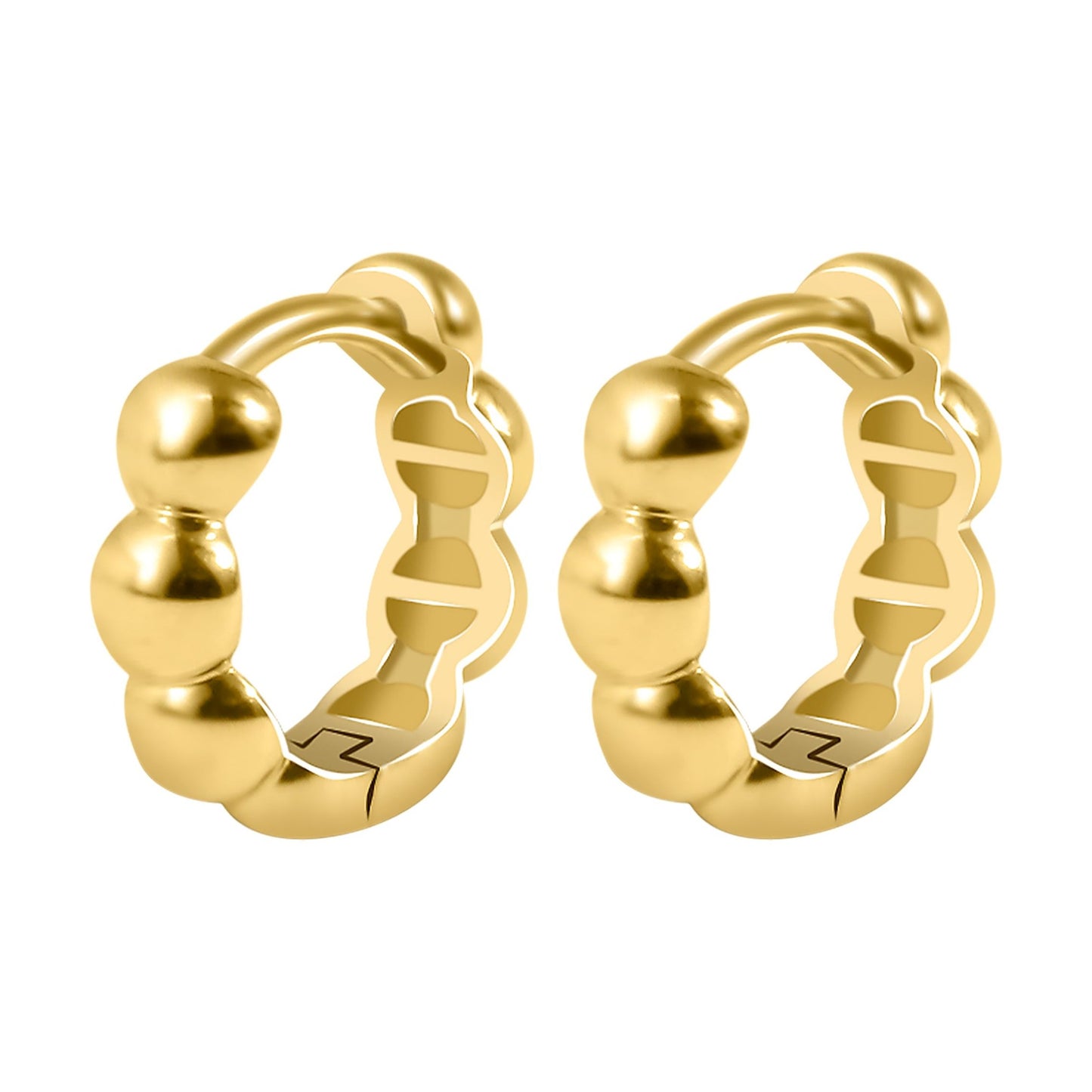 Damen Ohrringe – Klappcreole aus 333 Gold