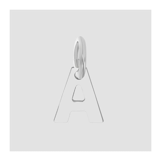 Unisex Anhänger – Buchstabe N Buchstabenanhänger aus 925 Silber