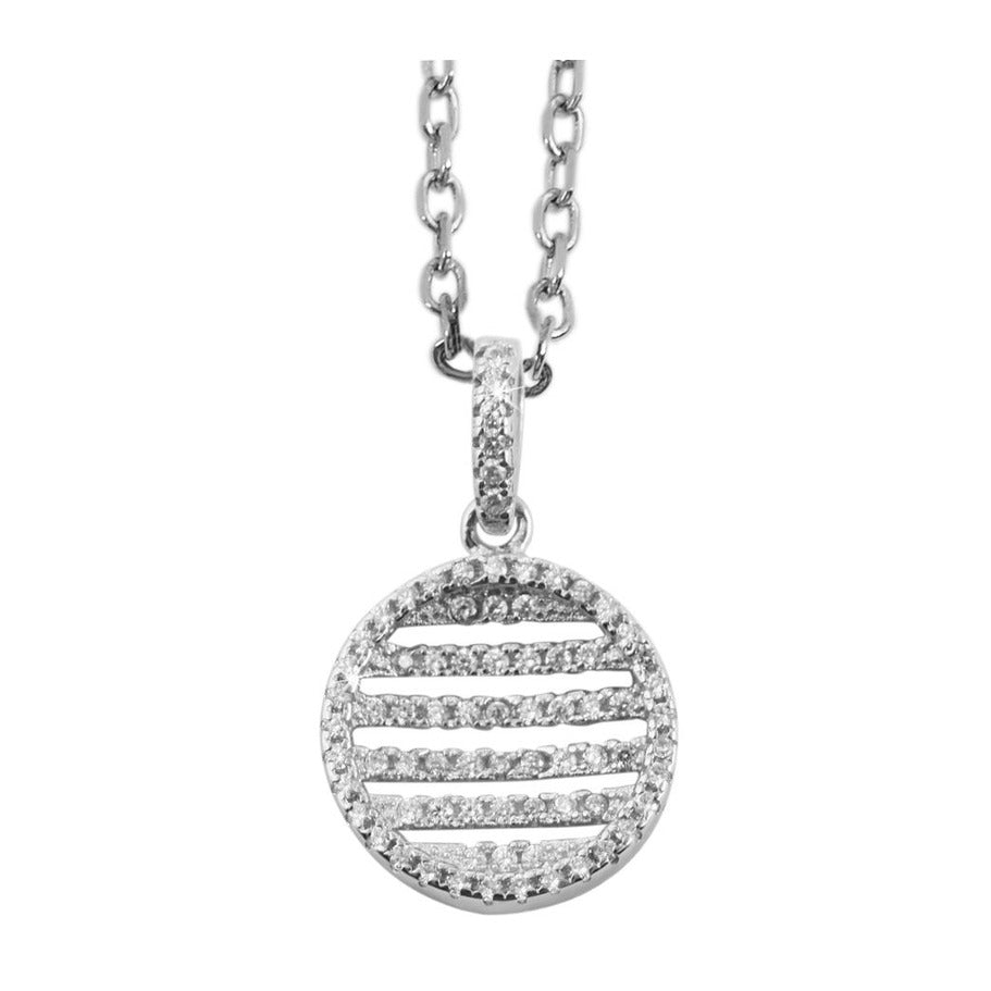 Damen Anhänger aus 925 Silber mit Zirkonia